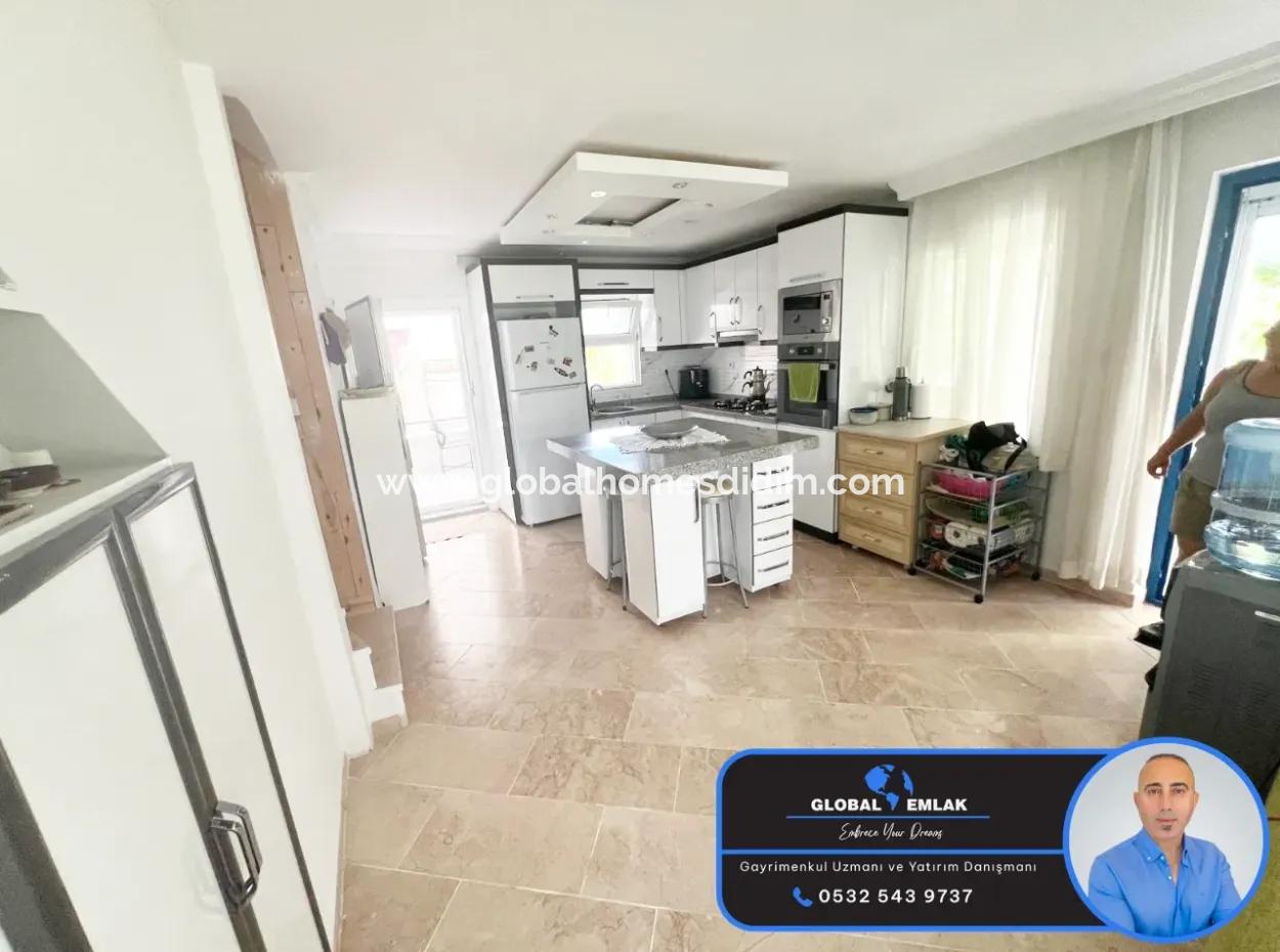 4 1 Möblierte Villa Zur Dauerhaften Vermietung In Didim Işık Site