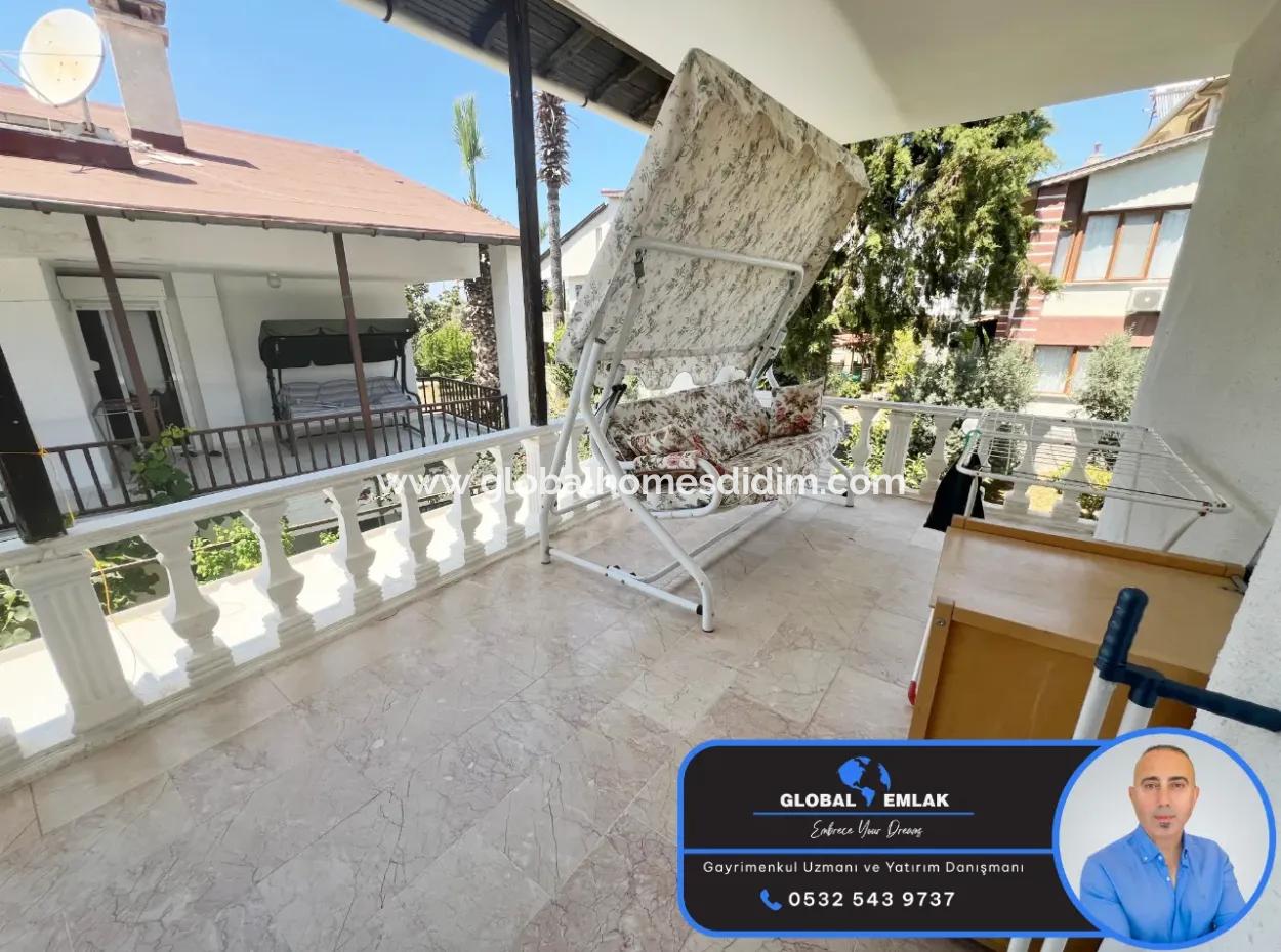 4 1 Furnished Villa For Permanent Rent In Didim Işık Site