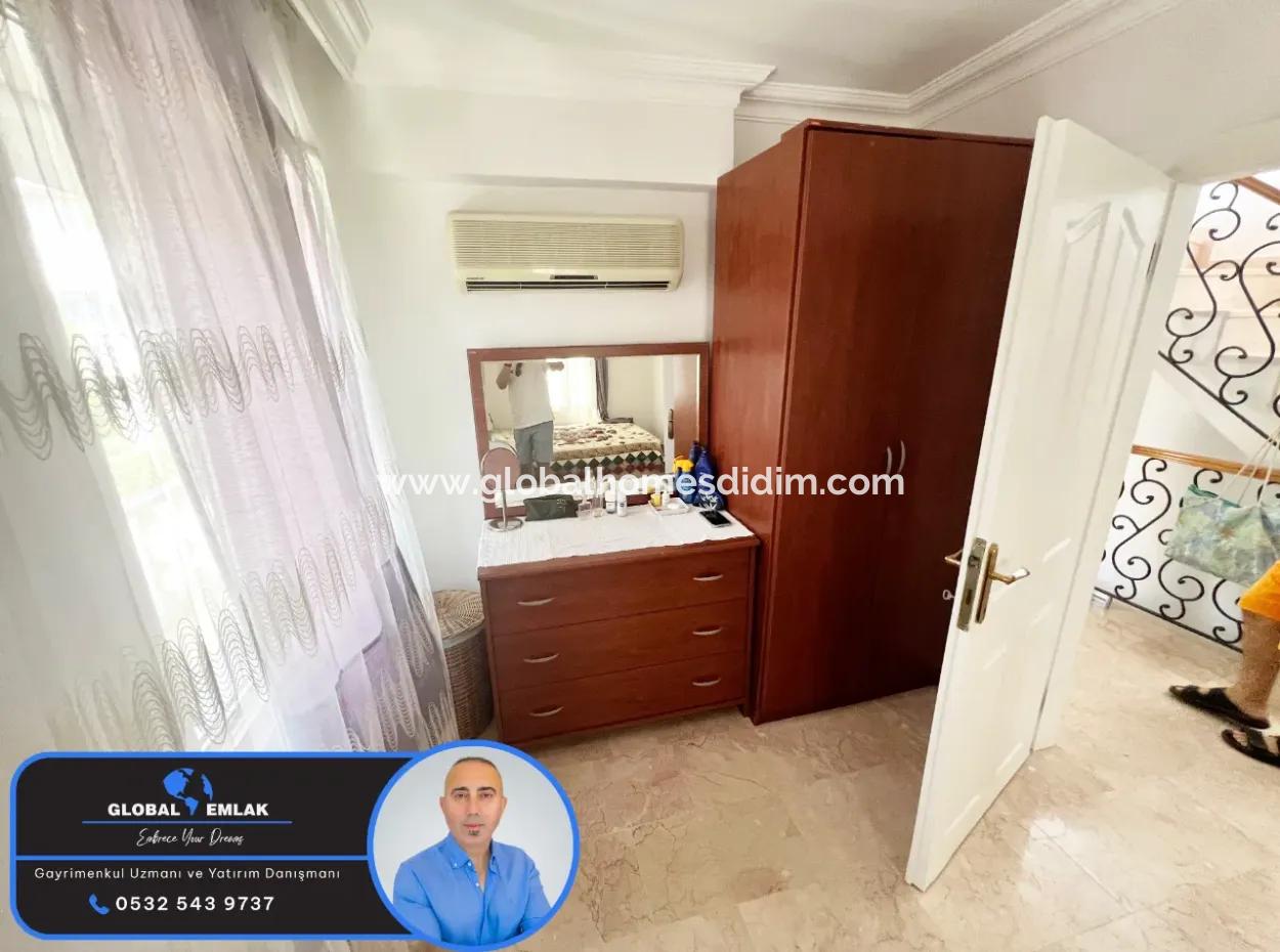 4 1 Furnished Villa For Permanent Rent In Didim Işık Site