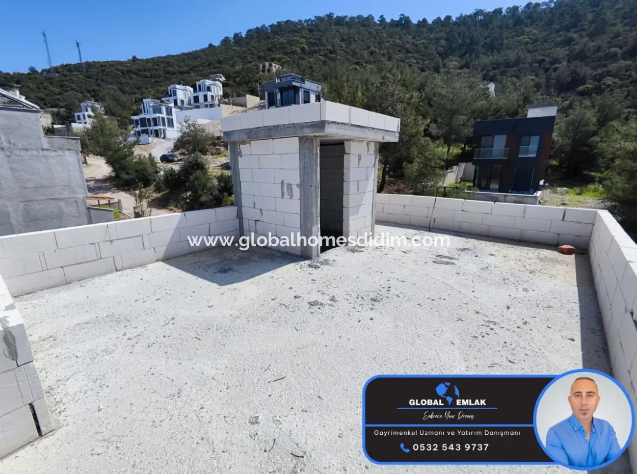 Didim Akbuk Çukur Menvkii For Sale 3 1 Full Sea View Na Tamam Villa