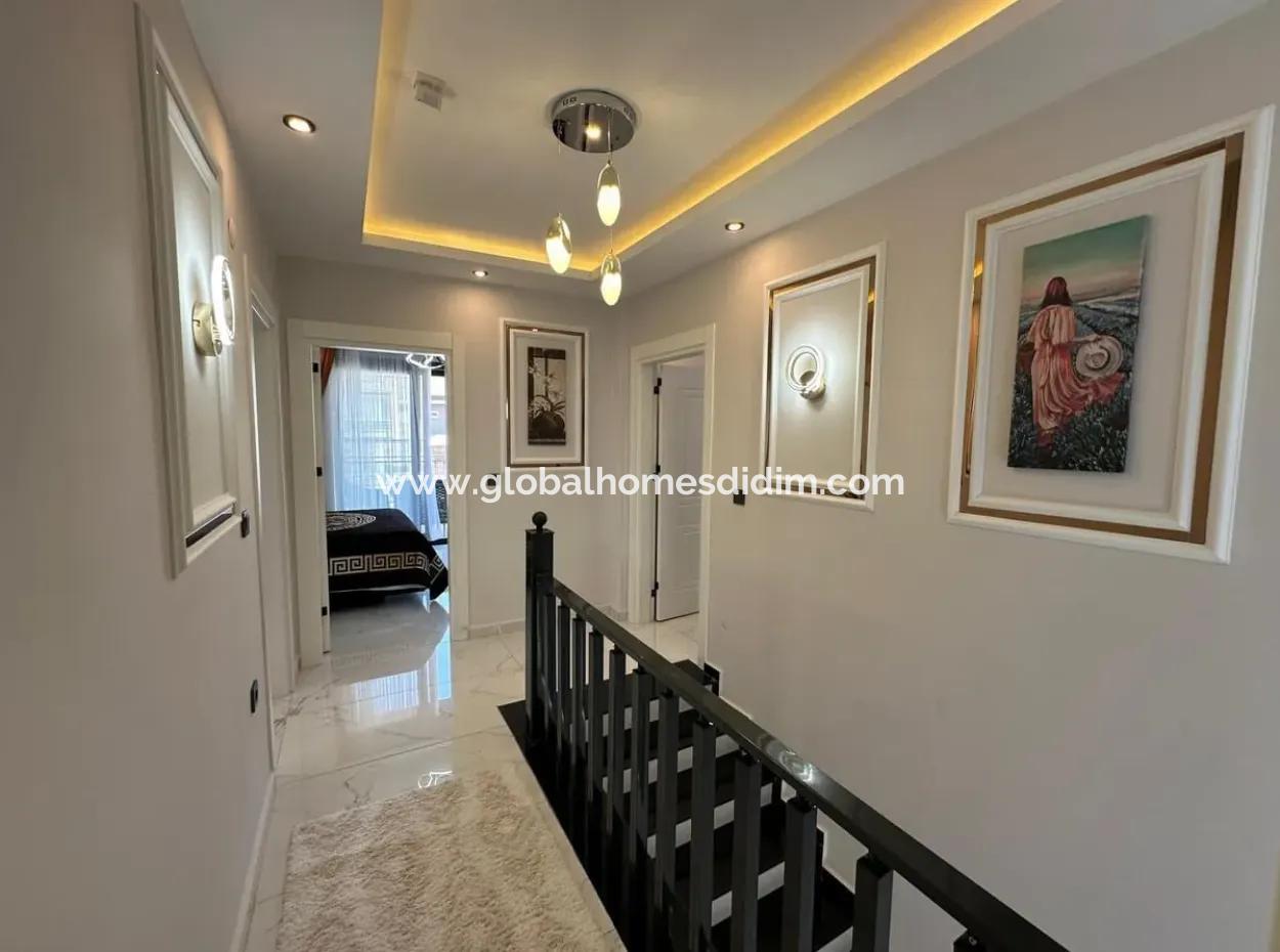 4 In 1 Fully Furnished Pool Detached Villa In Didim Efeler