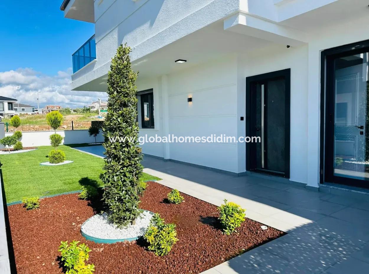 3 1 Separate Kitchen Villas For Sale In Didim Hisar Neighborhood