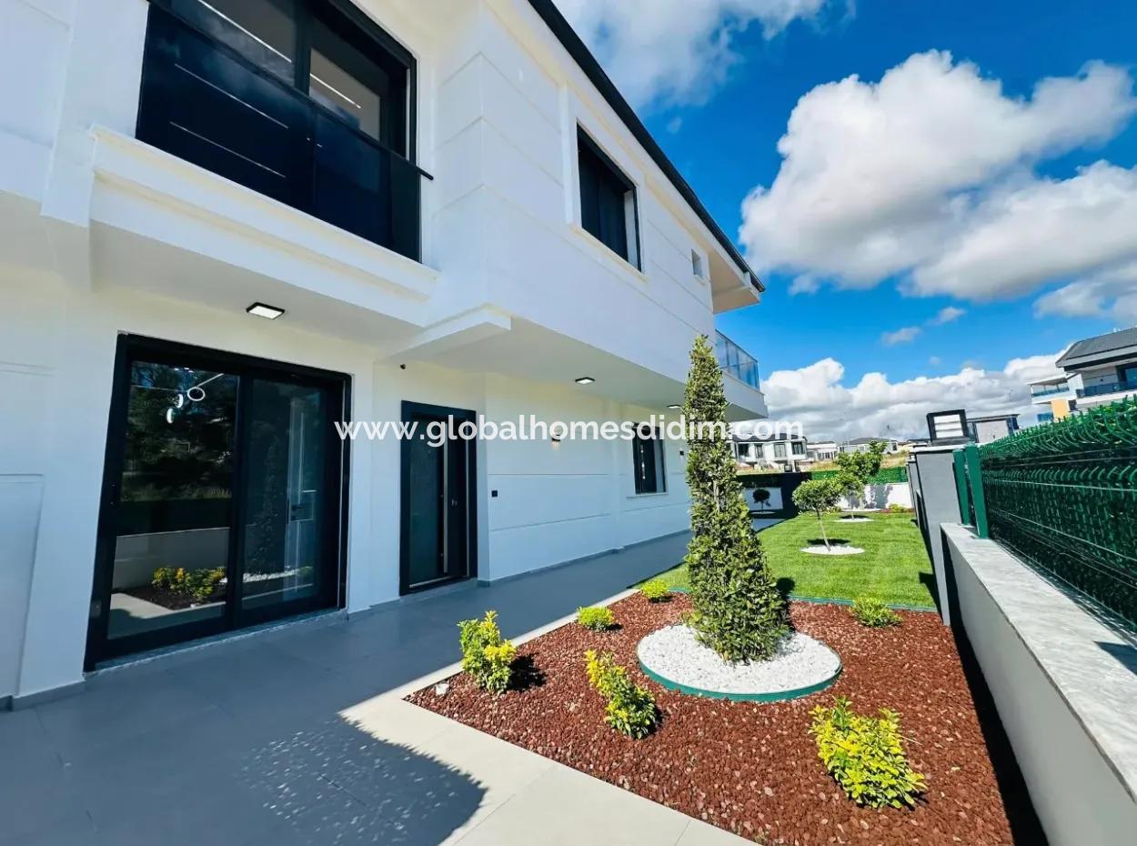 3 1 Separate Kitchen Villas For Sale In Didim Hisar Neighborhood