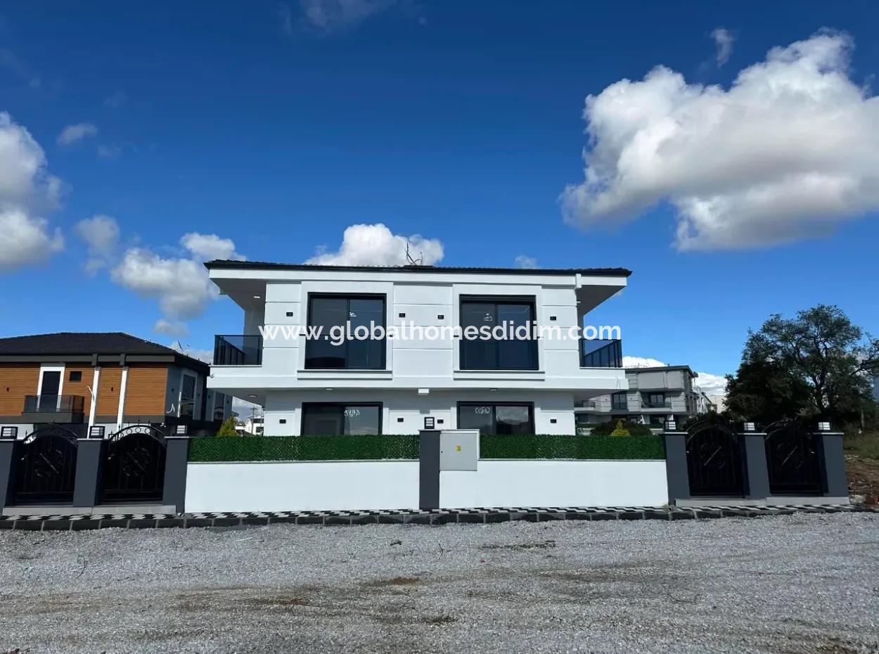 3 1 Separate Kitchen Villas For Sale In Didim Hisar Neighborhood