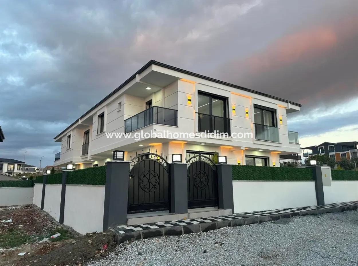 3 1 Separate Kitchen Villas For Sale In Didim Hisar Neighborhood